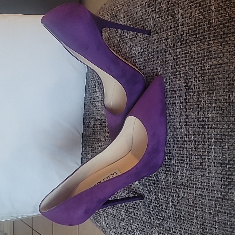 Jimmy Choo Purple Pumps